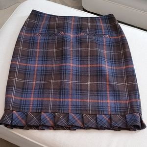 CAbi Heritage #742 plaid skirt, Size 6, EUC